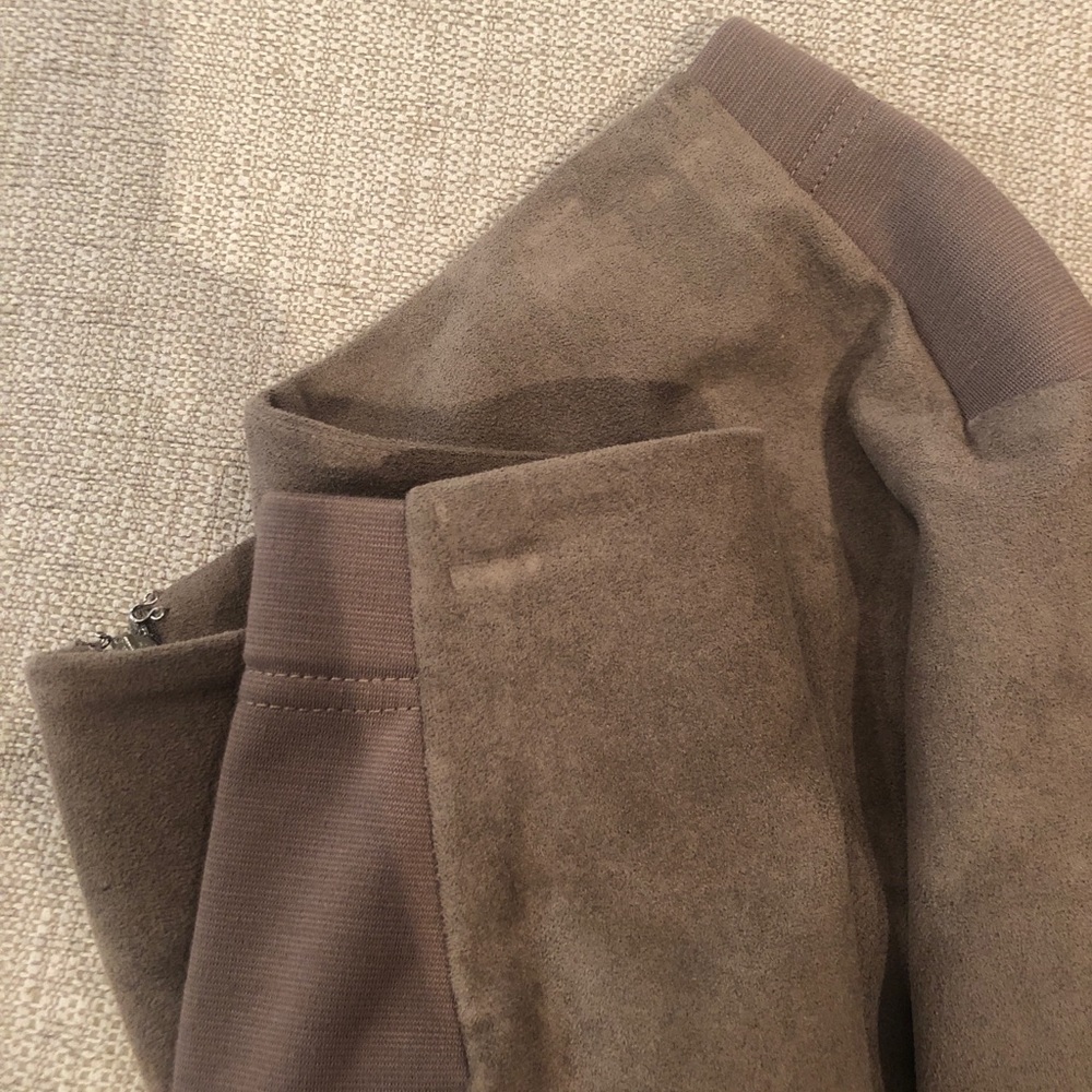 BCBGMaxAzria Faux Suede Skirt - Picture 6 of 8